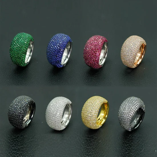 925 スターリングシルバーの結婚指輪、男性と女性用、サイズ 6 ～ 9、彼と彼女の結婚指輪、パーソナライズされたパヴェ結婚指輪、メンズ ダイヤモンド結婚指輪